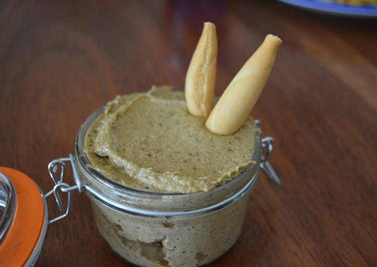 Baba ghanoush o paté de berenjena