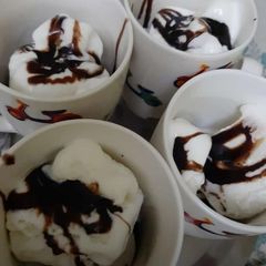 A picture of Tasty Vanilla Scoop Ice cream.