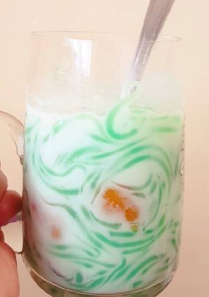 Hình của món Chè bánh lọt (Lod chong Thai).