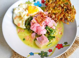 Foto resep Katupek Gulai Paku