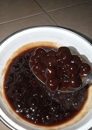 Foto resep Boba brown sugar 3 bahan 🤯