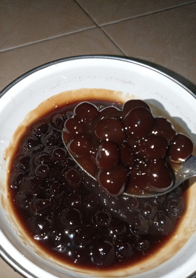 Foto resep Boba brown sugar 3 bahan 🤯