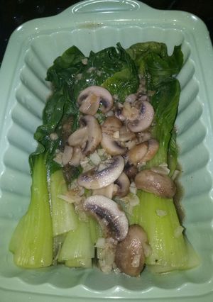 Foto resep Pakcoy jamur kancing 😊
