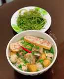 Bún mọc sườn
