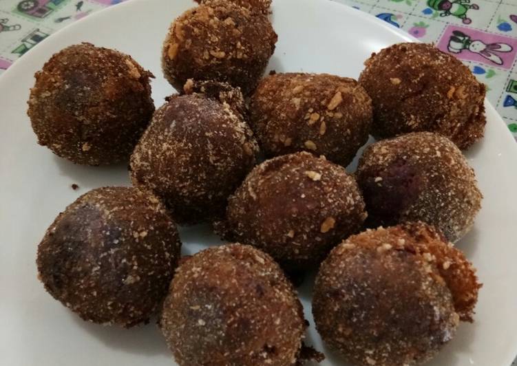 Rahasia Memasak Uulala Ubi Ungu Bola Bola Yang Gurih