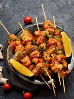 صورة لوصفة شيش طاووق