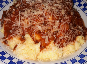 Una foto de 🌽 Polenta Cremosa Súper Deliciosa 🤤