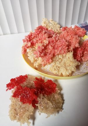 Foto resep Rengginang Nasi Merah Putih