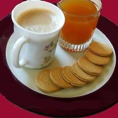 A picture of Masala tea.