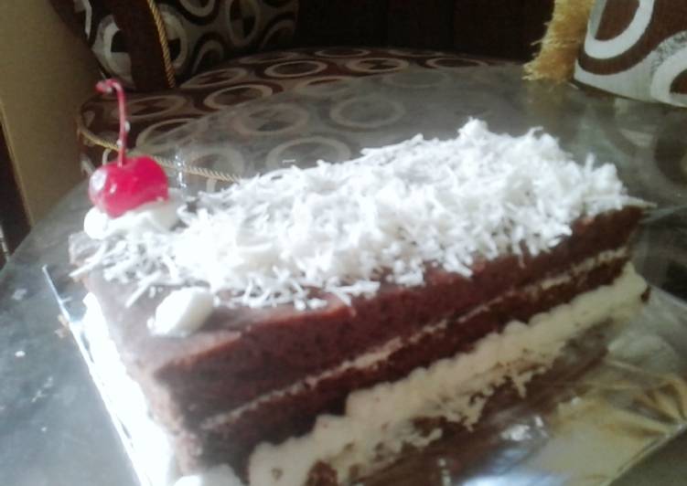 Brownies lapis buttercream kukus #5resepterbaruku