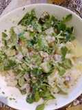 Salade tiède de pommes de terre au hareng