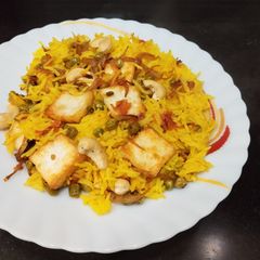A picture of Shahi Pulao.