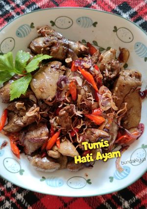 Foto resep Tumis Hati Ayam Cabe Merah 🌶️