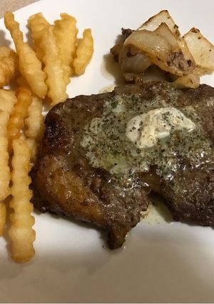 Foto resep Beef steak homemade (well done)