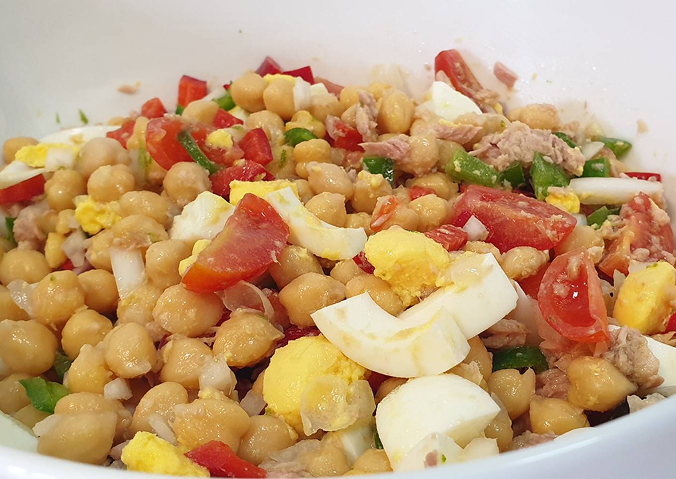 Ensalada de garbanzos