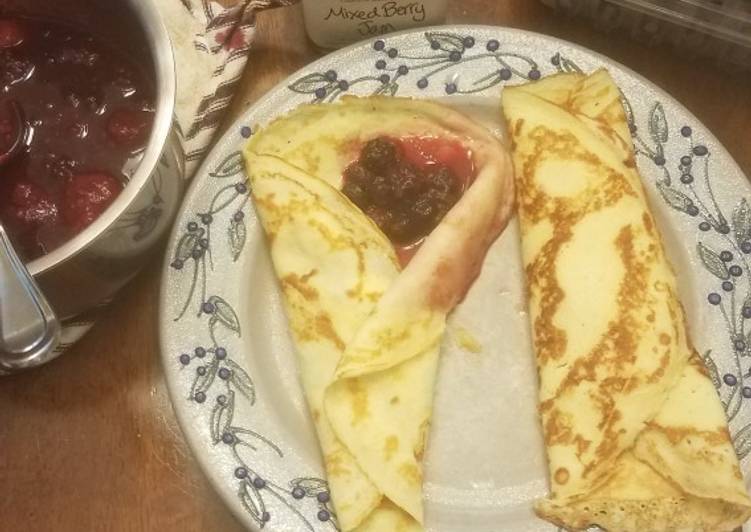 Simple Way to Prepare Super Quick Homemade Scottyboy crepes