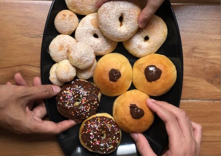 Yeast DONUTS - BAKED not fried! Pillowy, not cakey!!!😍🤩😘