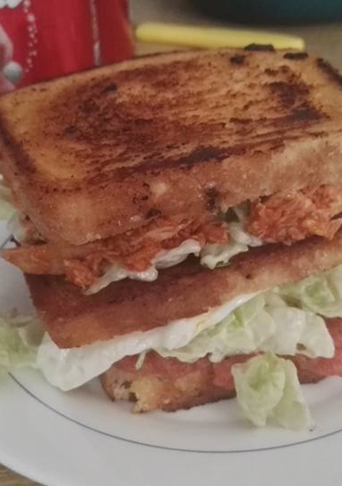 Una foto de Sándwich a mi manera