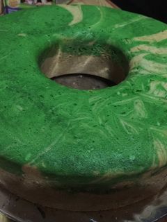 Foto resep Marmer cake pandan