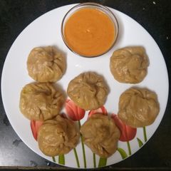 A picture of Wheat Momos.