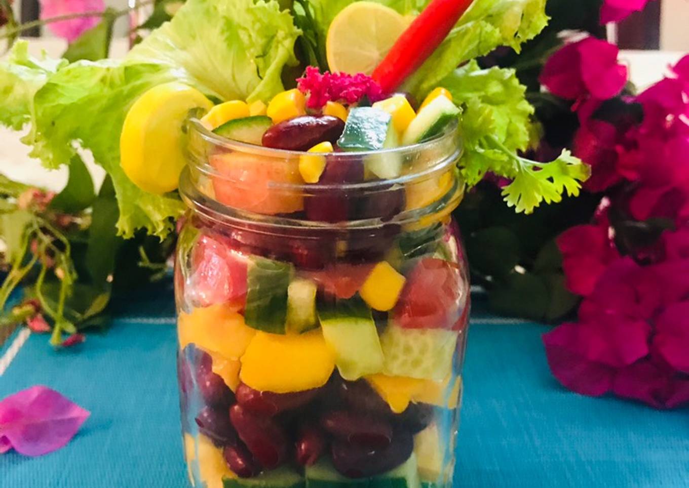 Healthy beans and corn 🌽 salad 🥗