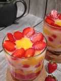 Es Buah Kocok (Yogurt Strawberry, Semangka & Mangga)