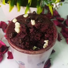 Red Velvet Mug Cake A picture of Red Velvet Mug Cake.