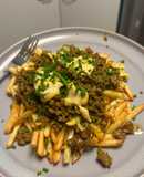 Curried Lamb Dirty Fries