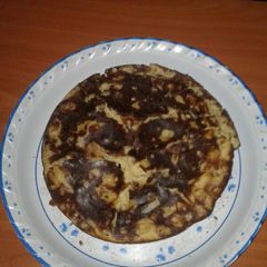 A picture of Lemon chocolate cake.