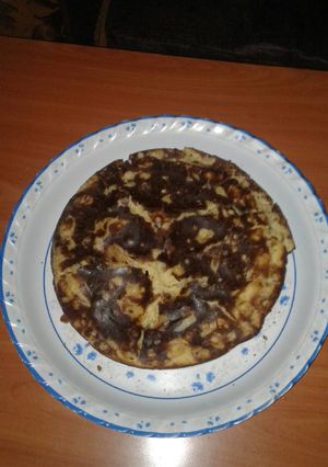 A picture of Lemon chocolate cake.