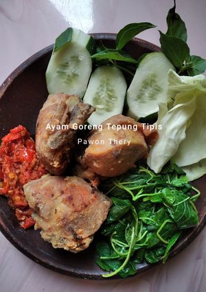 Foto resep Ayam Goreng Tepung Tipis