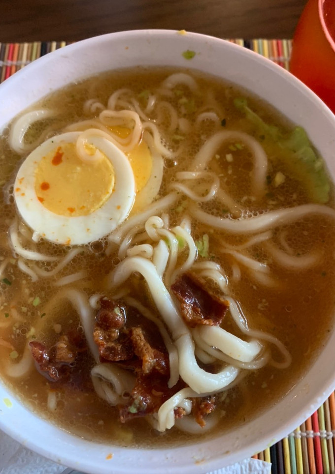 Una foto de Ramen con Udon