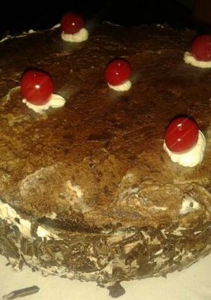 Una foto de Torta selva negra