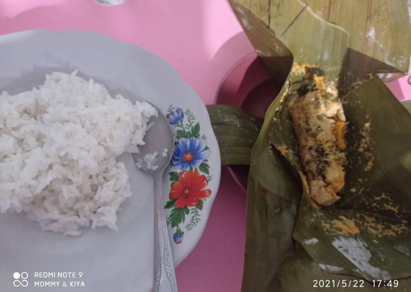 Botok tahu tempe lamtoro