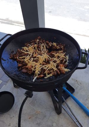 Una foto de Pollo a la mechinge
