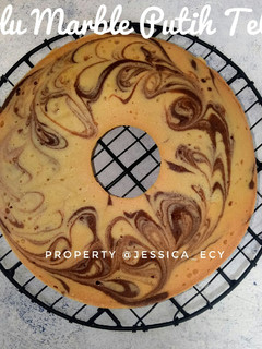 Foto resep Bolu Marble Putih Telur