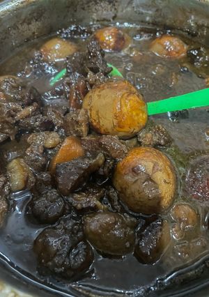 Foto resep Semur daging telor kentang gerak tani