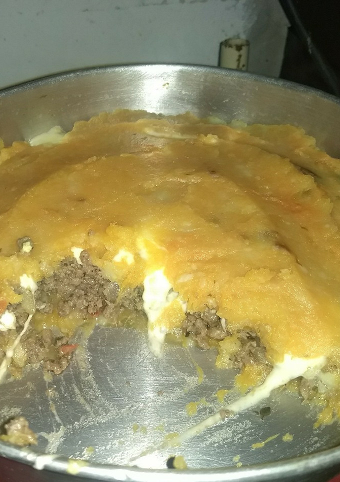 Una foto de Pastel de papa y zapallo !!!!