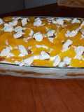 Torta chaja con base de pionono