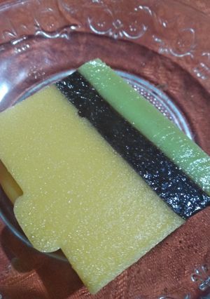 Foto resep Puding lapis labu kuning, Oreo, alpukat