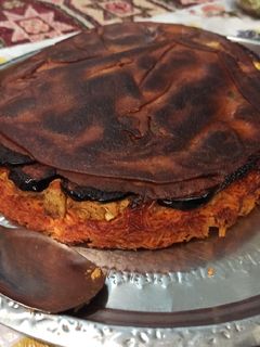 صورة لوصفة مقلوبة باذنجان