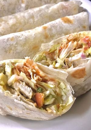 รูปของ CHICKEN BURRITO|เบอร์ริโต้ไก่ 🌯