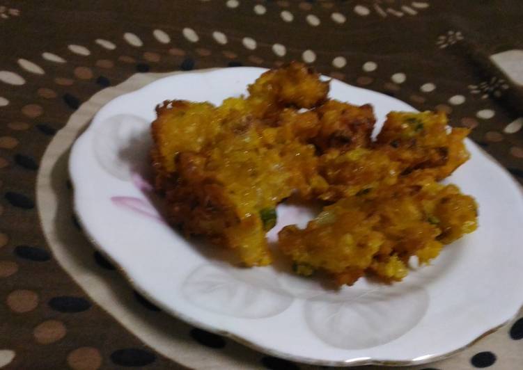 Steps to Prepare Quick Cheesy Corn Pakora