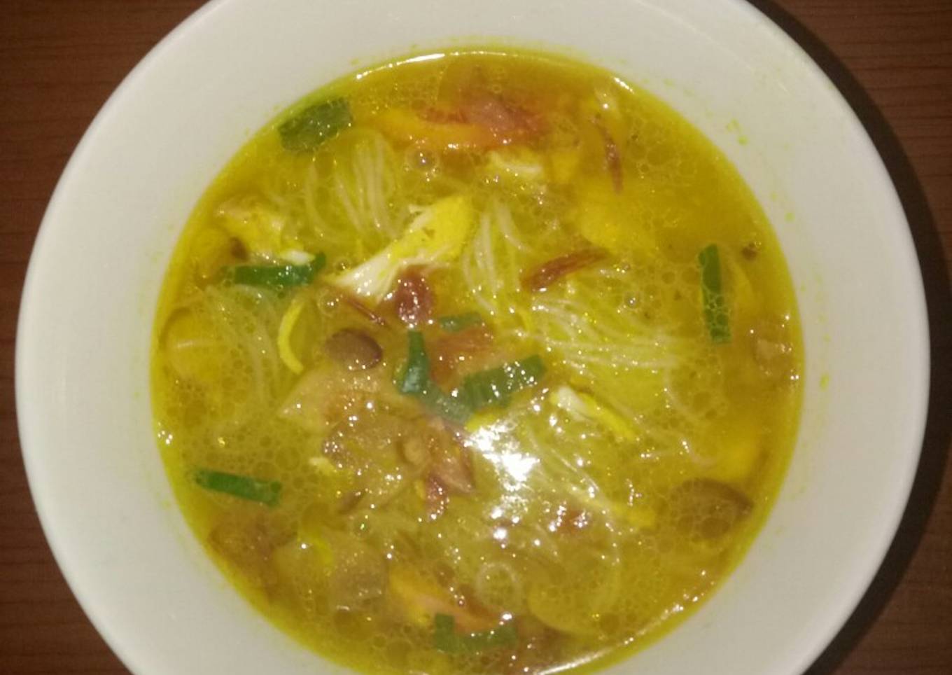 Soto ayam sederhana