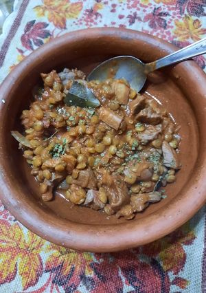 Una foto de Lentejas potentosas