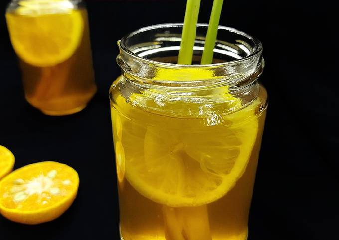 Anti Ribet, Memasak Teh Sereh Madu Lemon Ekonomis Untuk Dijual