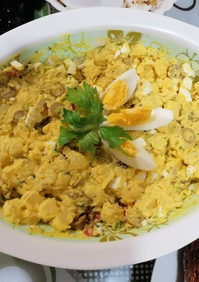 Una foto de Ensalada de papa