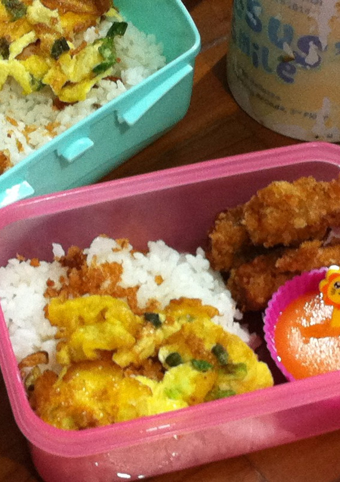 Foto resep Nasi Telur Chicken Nugget