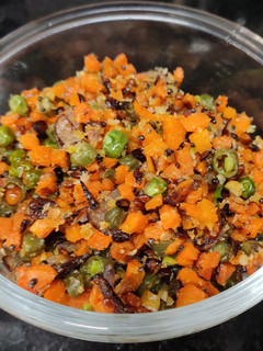 கேரட்,பீன்ஸ்,பட்டாணி மிக்ஸ்டு பொரியல் (Carrot,beans,green peas mix poriyal) செய்முறை முக்கிய புகைப்படம்