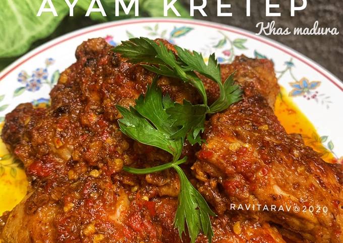 Resep Ayam Kampung Bumbu Kretep Khas Madura Oleh Ravitarav Rav S Kitchenette Cookpad